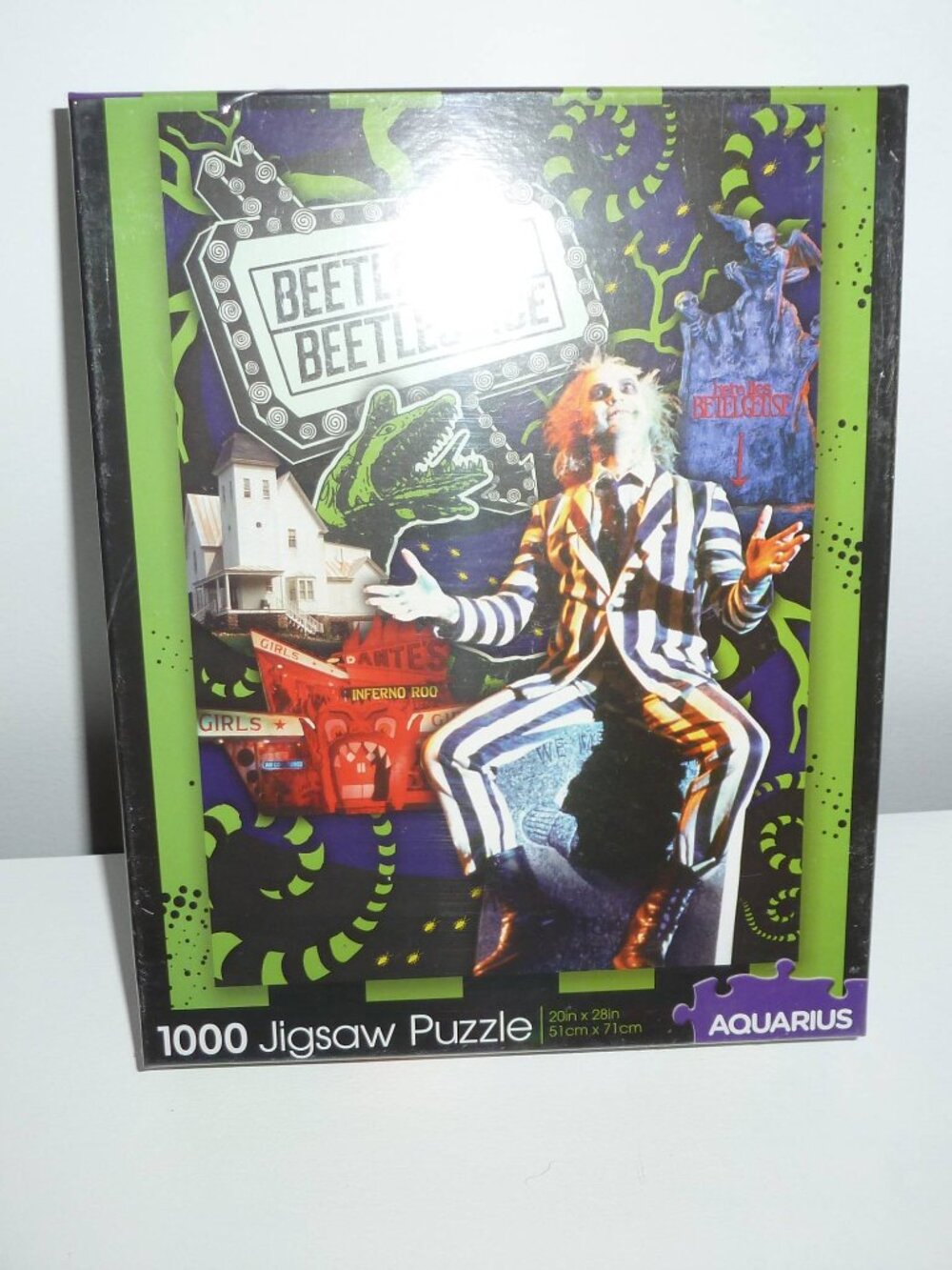 Beetlejuice 1000 Piece Jigsaw Puzzle by Aquarius - Factory Sealed